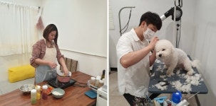 봉천동 애견미용실 쁜이네살롱&곳간 강유라, 강병국 대표, 반려견들을 위한 일을 하고 있지만 그 반려견들이 더욱 빛날 수 있도록 최선을... 