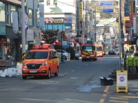 둔산소방서, 소방차 길 터주기 및 화재예방 캠페인