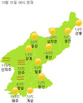 <10월 31일>대체로 맑고 내륙 안개