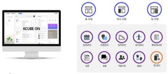 날리지큐브 클라우드 업무포털 ‘케이큐브온’ 돌풍