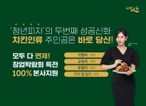 청년피자 제2브랜드 치킨인류, ‘66회 프랜차이즈 창업박람회 2022’ 참가