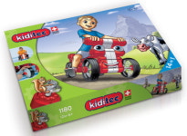 [써보니]키디텍 멀티카블럭 승용차까지 조립 …성인이 탈 만큼 견고