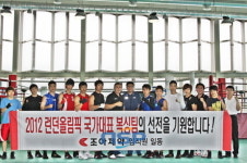 조아제약, 런던올림픽 국가대표 복싱팀 지원…메타보리정 등 전달