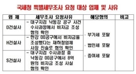 민주당, H·D·S 건설사 4대강담합 국세청 특별 세무조사 요청…국민혈세 1조 2000억원 사라져