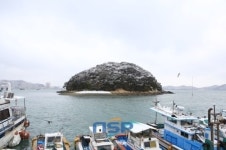 완도, 명사십리와 상록수림의 멋진 설경