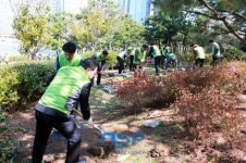 부산 웨스틴조선호텔, 동백섬 묘목 심기 행사 진행