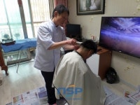 [아산시동정]과수(배) 인공수분을 위한 농촌일손돕기 봉사활동 外