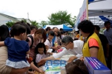 광주 광산구, 나눔꽃 활짝 핀 운남동 목련장터