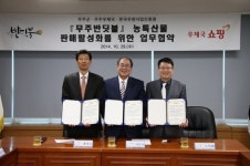 무주군, 우체국쇼핑몰·무주우체국 업무협약...농특산물 판매활성화 기대