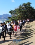 양산시립박물관, 제1회 북정고분군·신기산성 역사지구 가족걷기대회 열어