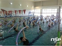 구례군, 하체 강화위해 아쿠아 수중운동교실 운영