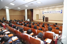 김철주 무안군수, 무안고등학교 초청 강연