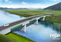 곡성군, 옥과면 주민 숙원사업 수리교 개축공사 착공