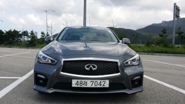 [시승기]제로백 5,1초 스포츠 하이브리드, 인피니티 Q50S