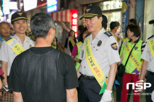 [동정] 부산경찰청장, 경찰서 협력단체 범죄취약지 합동 순찰