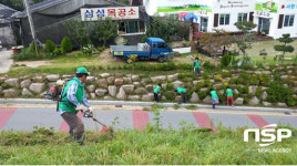 부산 북구 새마을단체, 만덕2동 일대 제초 행사