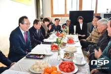 송하진 전북도지사, 3일 순창군 민생탐방