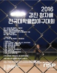 강진군, ‘2016 전국 대학 동아리 야구대회’ 개최