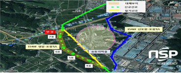박명재 의원, 대송면 고압송전선로 이설 등 추진