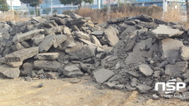  여수 삼동지구, 폐아스콘 수백 톤 불법투기 