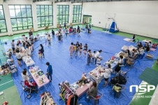  울릉군자원봉사단체 보물섬, 드림스타트 아동 물품 후원 
