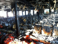  여수 오동도 앞 해상서 유람선 화재···인명피해 없어 