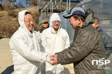  김관용 경북도지사, 11일 구제역 백신접종 현장 방문격려 