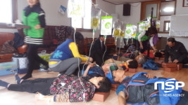  여수 우리요양병원, 주삼동 월앙 경로당 의료봉사 펼쳐 