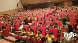  울릉공공도서관, 어린이 샌드아트, 마술공연 큰 호응 