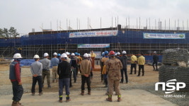  보성군, 해수녹차센터 신축공사 사고예방과 성실시공 위한 다짐 