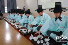 여수 충덕중학교, 차 문화예절 경연·진다의식 개최 