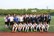  안양시의회 총무경제위, 범계큐브 FC안양 훈련장 방문 
