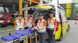  용인소방서 구급대원, 신속한 응급처치로 소중한 생명 살려 