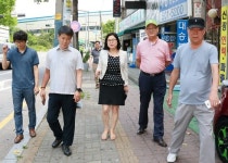  유화 안산시의원, 보행환경 개선 현장 활동 주목 
