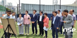  대구시의회, 시민운동장 도심복합스포츠타운 조성 현장 방문 