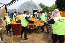  수원시의회, 청주시 수해지역 피해복구 지원 