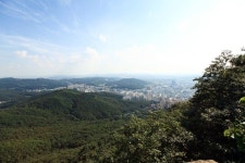  의왕시 청계산 백운산 한눈에 보이는 모락산 
