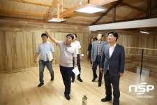  나주시 강인규 시장, 오는 10월 개관 앞둔 ‘나주 나빌레라 센터’ 점검 