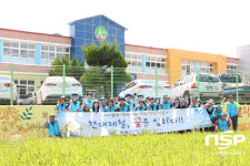  현대제철 포항공장, 경주 내남초등 벽화그리기 봉사가져 