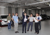  송바우나 안산시의원, 선부동 다목적체육관 하자점검 당부 