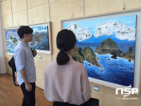  경북도, 10월 13일까지 도청 동락관, 독도 전문예술가 작품전시 