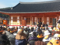  아도화상의 발자취가 서린 신라불교초전지 개관 