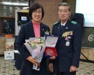  박정옥 안양시의원, 자율방범연합대 감사패 받아 