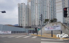  시흥시, 목감한양수자인 정문 안전사고 노출 ‘심각’ 