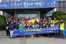  강구면, 영덕대게 축제장 일대 환경정화활동 펼쳐 