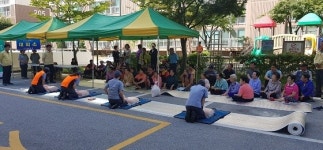  홍성군, 주민과 함께하는 지진대피훈련 실시 