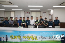  이강덕 포항시장, 상대지구대 방문 격려...명절 위문품 전달 