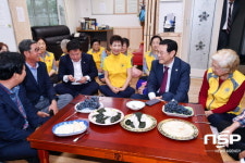  이용섭 광주시장, 추석 맞이 민생현장 방문 