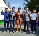  안산 초지고, 전국체육대회 보디빌딩 웰터급 은메달 