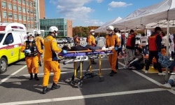  당진시, 건물 화재발생 대비 응급의료훈련 실시 